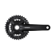 juego de bielas shimano FC-MT210-B2 CRANKSET 9 velocid 175,0 mm 36-22D Negro