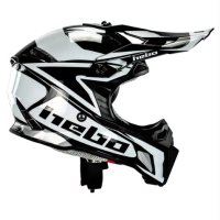 casco enduro hebo junior mx323 raptor talla 48-50cm
