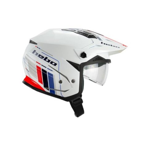 Casco hebo HTR-P01 V6 R.S. blanco
