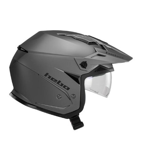 casco hebo HTR-P01 V6 gris