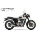 Silenciadores IXIL Ironhead Conical - lado izquierdo + lado derecho TRIUMPH BONNEVILLE 1200 T120 ABS 2016-2024