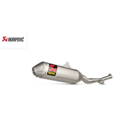 Silenciador Slip-On Line OFFROAD akrapovich HONDA CRF 300 L 2021-2026 S-H3SO11-BNTA