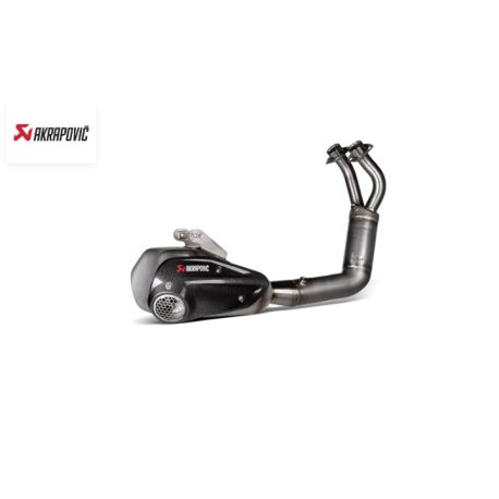Sistema de escape completo akrapovic Racing Line MT-07 2021-2026 Street S-Y7R13-HKGKHSS