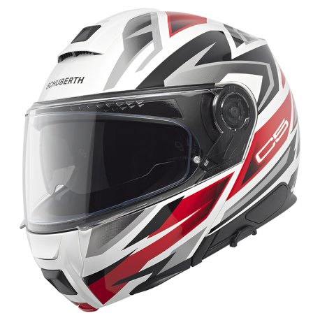 casco modular schuberth C5 ZENITH ROJO BRILLO