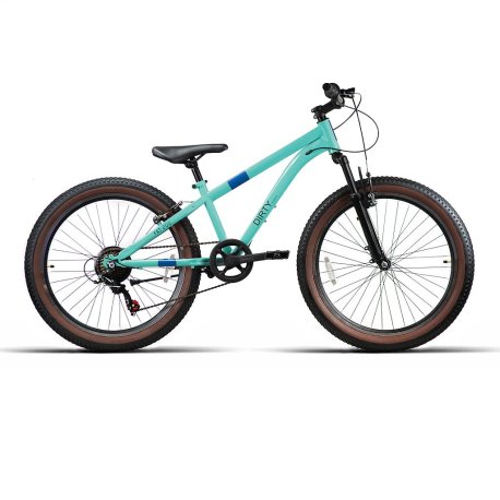 BICICLETA 26" "FAT200" 1x7VEL C/SUSP MENTA TALLA S