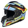 Casco integral SMK TITAN CARBON RAZOR DECORADO BRILLO GL254
