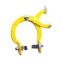 Frenos herradura bmx, 2pcs aluminio amarillo