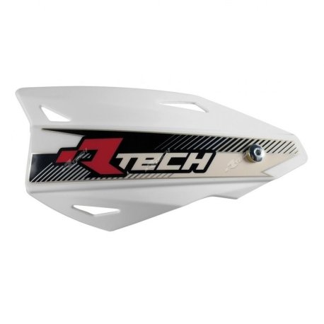 Paramanos ajustables RACETECH Vertigo ø22mm blanco R-KITPMVTBN00