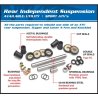 Kit de reparacion de triangulo ATV ALL BALLS 50-170 YAMAHA YXZ 1000 R EPS 4WD 2016-2017