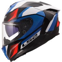 CASCO LS2 INTEGRAL FF817 CHALLENGER II VIPER BLANCO-AZUL