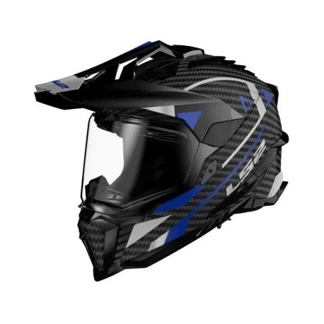 Casco LS2 Maxitrail MX701 Explorer C Adventure Azul