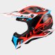 CASCO LS2 MOTOCROSS MX700 SUBVERTER STOMP ROJO-BLANCO