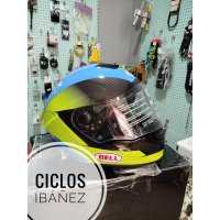 EN STOCK Casco BELL Race Star DLX Flex - Corsa Blue/Flo TALLA L