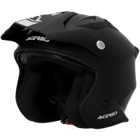 CASCO ACERBIS TRIAL ARIA 06 NEGRO MATE