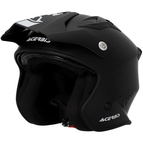 CASCO ACERBIS TRIAL ARIA 06 NEGRO MATE