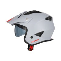 CASCO ACERBIS TRIAL ARIA 06 GRIS BRILLO