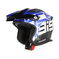 CASCO ACERBIS TRIAL ARIA GRAPHIC NEGRO-AZUL