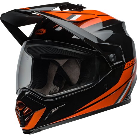 LIQUIDACION STOCK Casco BELL MX-9 Adventure MIPS - Alpine Gloss BlackOrange talla M