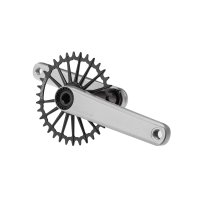 OFERTA FLASH HASTA 1 MARZO BIELAS GARBARUK XC CRANKSET (175MM, BIELA PLATA, CIERRE BLACK)