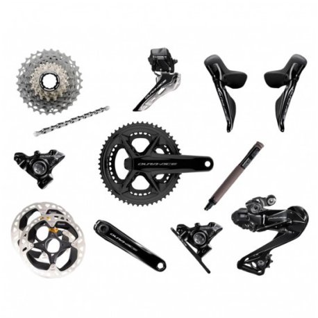 grupo completo shimano dura-ace di2 R9200 con potenciometro 170mm 50-34