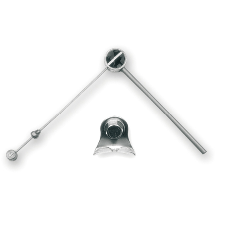 Polea guia cable con funda (D-93).Fija