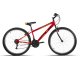 BICICLETA 24" MTB NIÑO ACERO ECO "B300" ROJO