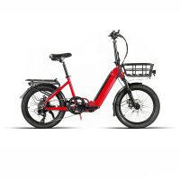E-BIKE PLEGABLE JL-WENTI 20" 7VEL "MOD MOVE" ROJA
