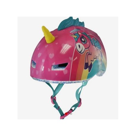 casco c-preme raskullz infant 48-52cm unicorn horn