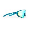 GAFAS 4KAAD BEAT EDGE BLUE CLEAR GOLD SPORTS EYEWEAR