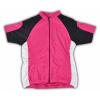 MAILLOT CORTO "JL WENTI" EN ROSA/NEGRO