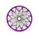 CASSETTE GARBARUK 12-SPEED 10-50T GEN2.0 GRAVEL (SRAM XD/XDR FREEHUB) (VIOLET)