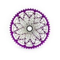 CASSETTE GARBARUK 12-SPEED 10-50T GEN2.0 GRAVEL (SRAM XD/XDR FREEHUB) (VIOLET)
