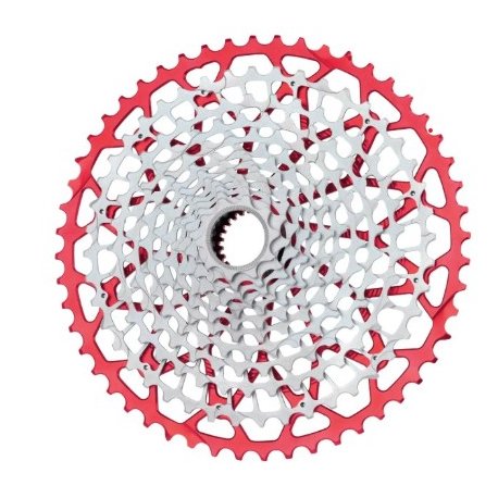 CASSETTE GARBARUK 12 SPEED GEN2.0 MTB (SHIMANO MICROSPLINE FREEHUB) MICRO2.0 10-52T RED