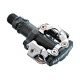 EN STOCK pedales shimano M520 SPD Negro Con Calas SM-SH51