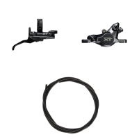 EN STOCK SHIMANO DEORE XT Freno (kit) BRM8200JTBLM8200 Derecho / trasero Resina sin aleta Sin adaptador 1700 (negro)
