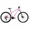 Bicicleta wolfbike oxygen 27.5 2*8 disco hidraulico rosa
