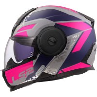 CASCO MODULAR LS2 FF902 SCOPE II OXYD GRIS-ROSA