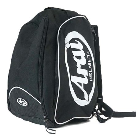 Mochila textil para cascos ARAI Negro