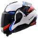 Casco modular LS2 FF910 ADVANT II TRIPLE BLANCO-AZUL-ROJO