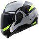 Casco modular LS2 FF910 ADVANT II TRIPLE GRIS-AMARILLO