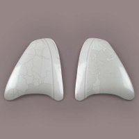 Cubiertas laterales ARAI (Sistema VAS-Z), HARADA TOUR Blanco