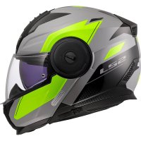 Casco LS2 Modular FF902 Scope II Duria Gris-Amarillo