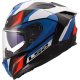 CASCO LS2 INTEGRAL FF817 CHALLENGER II VIPER BLANCO-AZUL