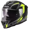 CASCO LS2 INTEGRAL FF818 STORM III DYNAMO NEGRO MATE-AMARILLO