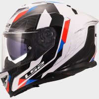 CASCO LS2 INTEGRAL FF818 STORM III SPORTY BLANCO-AZUL