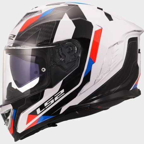 CASCO LS2 INTEGRAL FF818 STORM III SPORTY BLANCO-AZUL