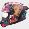 CASCO LS2 INTEGRAL FF820 RAPID III CYBERG ROSA MATE