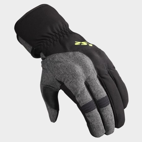 GUANTES LS2 INVIERNO URBS II NEGRO-AMARILLO