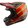 Casco TROY LEE DESIGNS SE5 Carbon Mips Wings rojo
