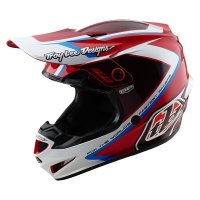 Casco TROY LEE DESIGNS GP Rojo/Blanco